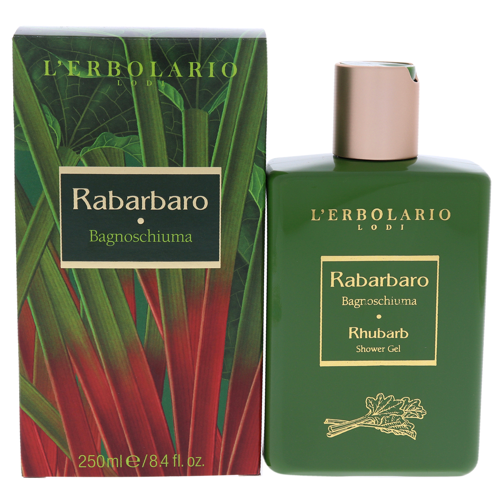 Rhubarb Shower Gel by LErbolario for Unisex - 8.4 oz Shower Gel